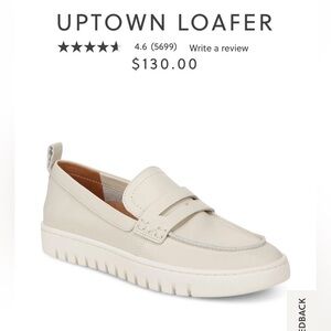 Vionic Uptown Loafers -  8 Wide - White